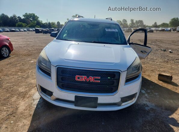 1GKKRNED4GJ111053 2016 GMC ACADIA Белый Вид спереди