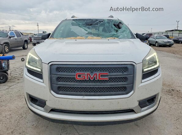 1GKKRPKD7GJ325096 2016 GMC ACADIA White Vista frontal