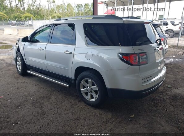 1GKKRPKDXGJ127340 2016 GMC ACADIA White Trasero izquierdo