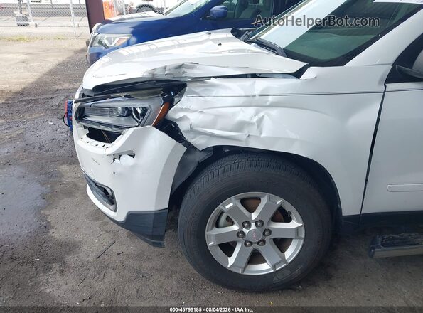 1GKKRPKDXGJ127340 2016 GMC ACADIA White Vista frontal