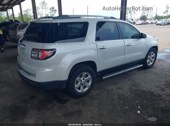 1GKKRPKDXGJ127340 2016 GMC ACADIA White Trasero derecho