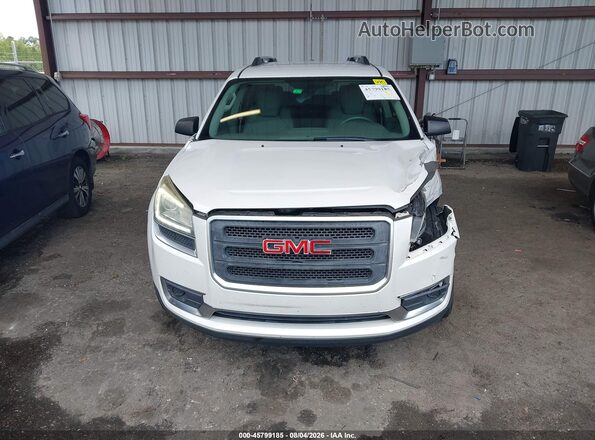 1GKKRPKDXGJ127340 2016 GMC ACADIA Белый Вид щитка приборов