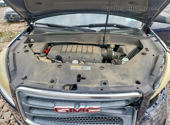 1GKKRPKDXGJ157616 2016 GMC ACADIA Blue Widok komory silnika