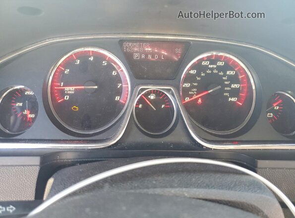 1GKKRRKD2GJ109250 2016 GMC ACADIA Белый Вид щитка приборов