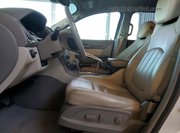 1GKKRSKD0GJ208043 2016 GMC ACADIA Silver Widok wnętrza z przodu