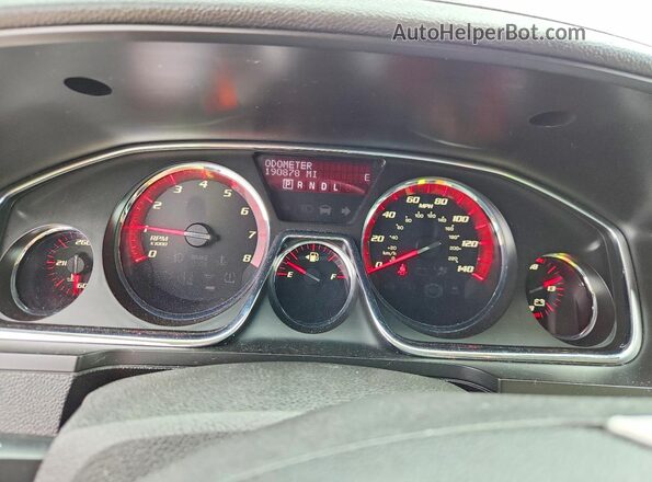 1GKKRSKD2HJ132777 2017 GMC ACADIA Red Սարքավորումների վահանակի տեսք