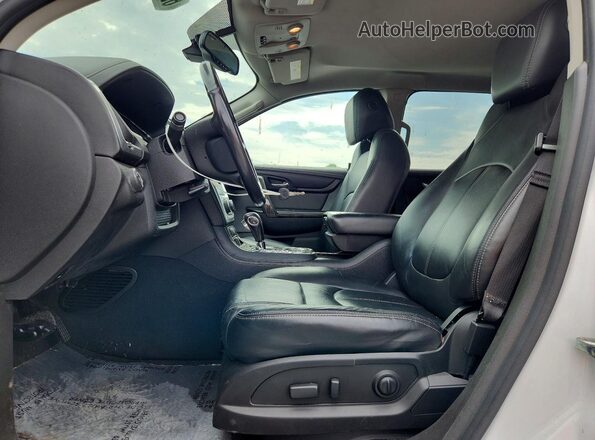1GKKRSKD2HJ203444 2017 GMC ACADIA Белый Вид салона спереди