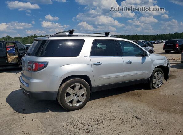 1GKKRSKD6HJ100172 2017 GMC ACADIA Silver Rear right
