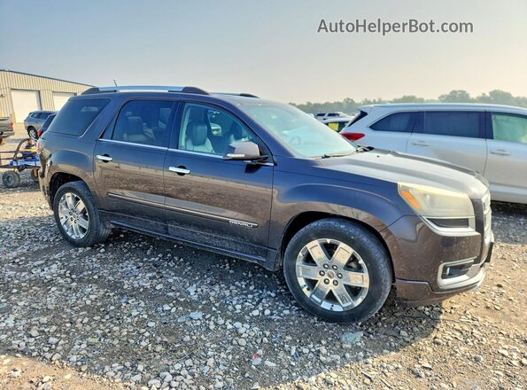 1GKKRTKD1GJ100424 2016 GMC ACADIA Серый Передняя правая четверть