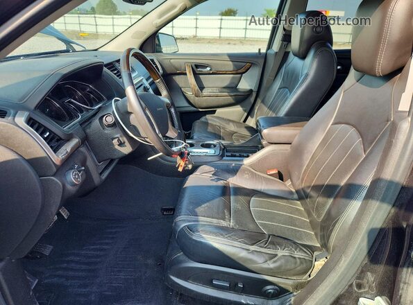 1GKKRTKD1GJ100424 2016 GMC ACADIA Серый Вид салона спереди