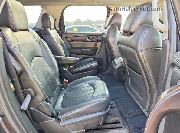 1GKKRTKD1GJ100424 2016 GMC ACADIA Серый Вид задней части салона