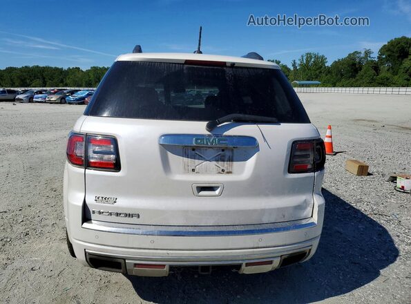 1GKKRTKD3GJ207488 2016 GMC ACADIA White Widok z tyłu