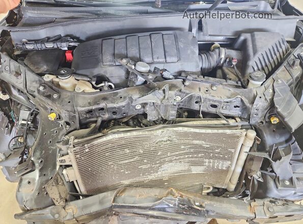 1GKKRTKD7GJ208840 2016 GMC ACADIA Black Vista del compartimento del motor