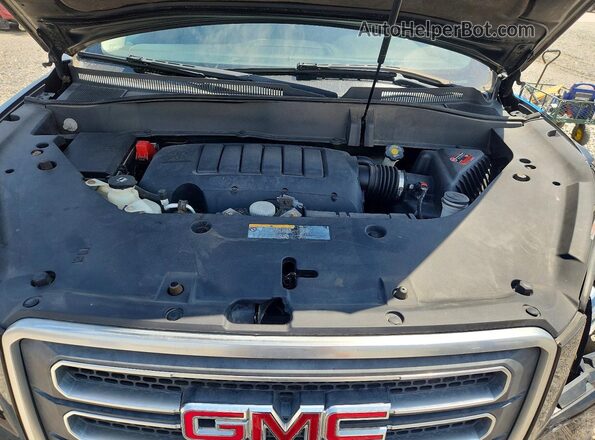1GKKVRKD3GJ202676 2016 GMC ACADIA Черный Вид подкапотного пространства