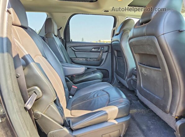 1GKKVRKD6GJ231380 2016 GMC ACADIA Charcoal Вид задньої частини салону