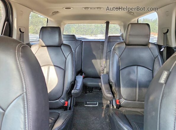 1GKKVRKD6GJ231380 2016 GMC ACADIA Charcoal Вид задніх сидінь