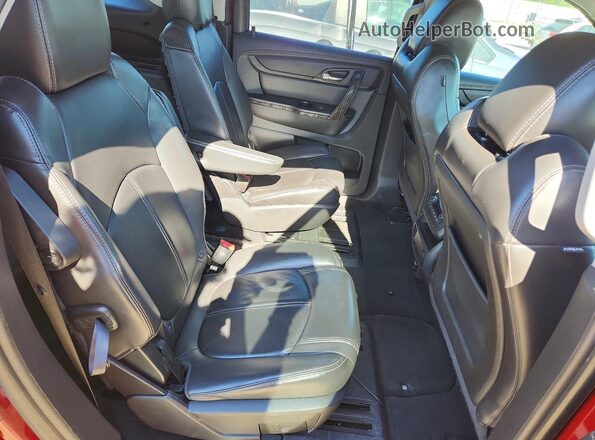 1GKKVRKD7GJ277106 2016 GMC ACADIA Red Widok wnętrza z tyłu