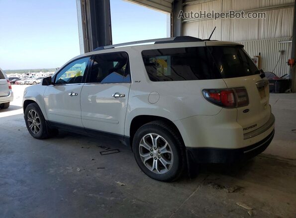 1GKKVRKDXGJ174455 2016 GMC ACADIA White Tył lewy