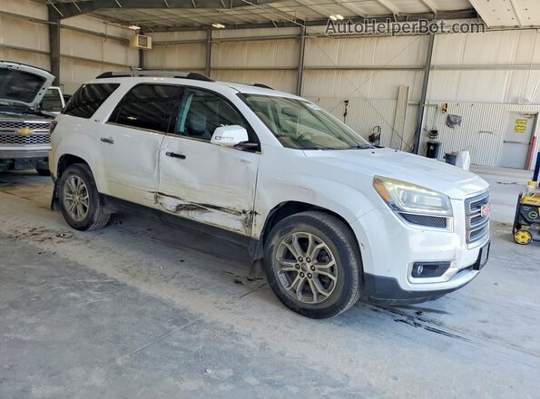1GKKVRKDXGJ174455 2016 GMC ACADIA White Przód prawy
