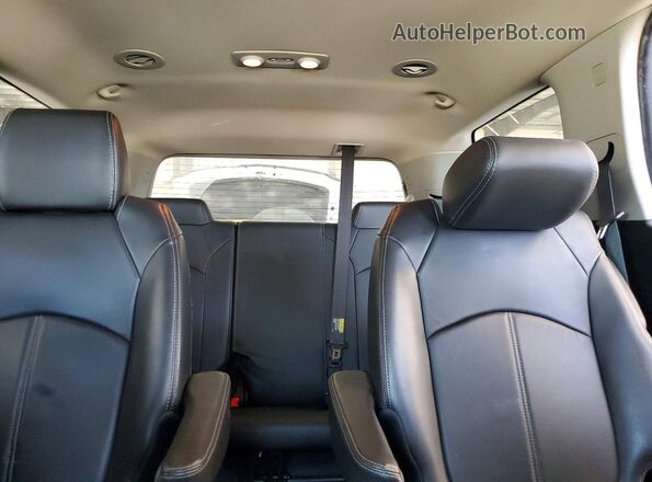 1GKKVRKDXGJ174455 2016 GMC ACADIA White Widok tylnych siedzeń