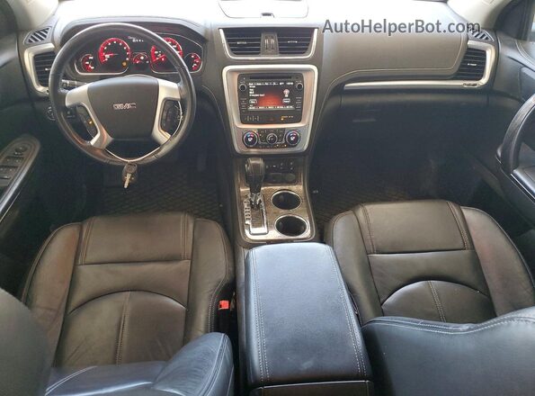1GKKVRKDXGJ174455 2016 GMC ACADIA White Widok deski rozdzielczej