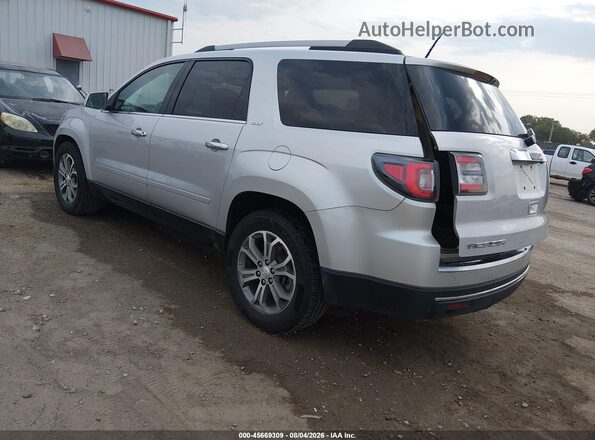 1GKKVRKDXGJ278606 2016 GMC ACADIA Silver Задня ліва чверть