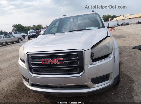 1GKKVRKDXGJ278606 2016 GMC ACADIA Silver Вид щитка приладів