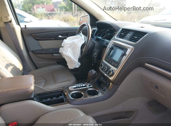 1GKKVTKD4GJ108660 2016 GMC ACADIA White წინა სალონის ხედი