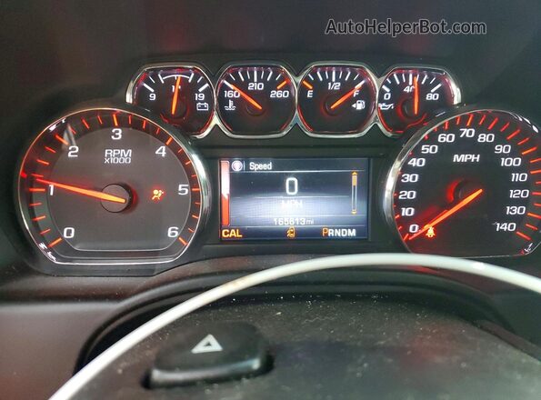 1GKS1AKC4GR106982 2016 GMC YUKON Silver Vista del cuadro de instrumentos