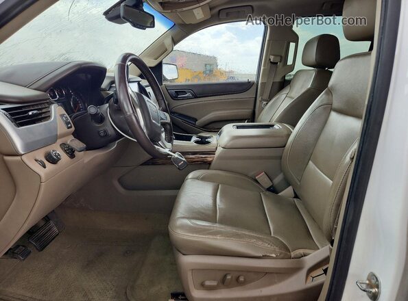 1GKS1BKC6GR127516 2016 GMC YUKON White Widok wnętrza z przodu