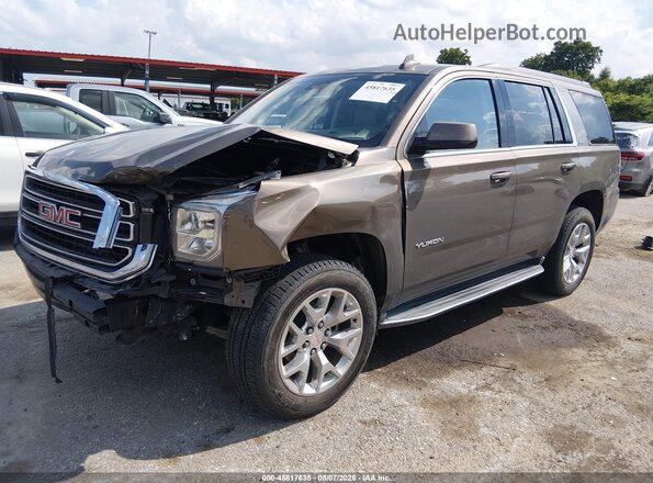 1GKS1BKC7GR327515 2016 GMC YUKON Brown Vista tres cuartos delantera izquierda