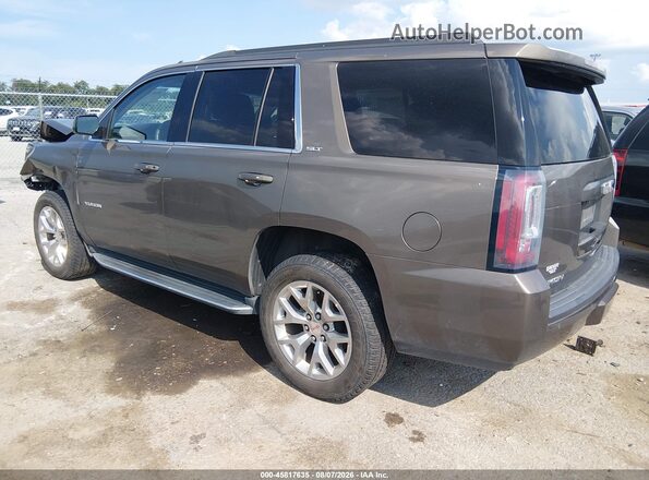 1GKS1BKC7GR327515 2016 GMC YUKON Brown Trasero izquierdo