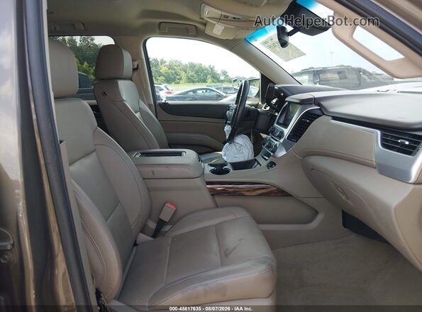 1GKS1BKC7GR327515 2016 GMC YUKON Brown Vista interior delantera