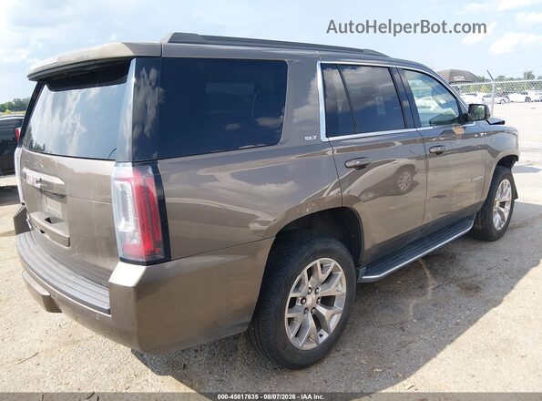 1GKS1BKC7GR327515 2016 GMC YUKON Brown Trasero derecho
