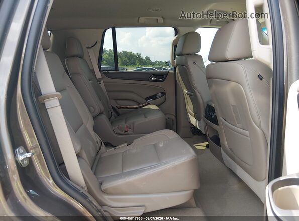 1GKS1BKC7GR327515 2016 GMC YUKON Brown Vista de la etiqueta del VIN
