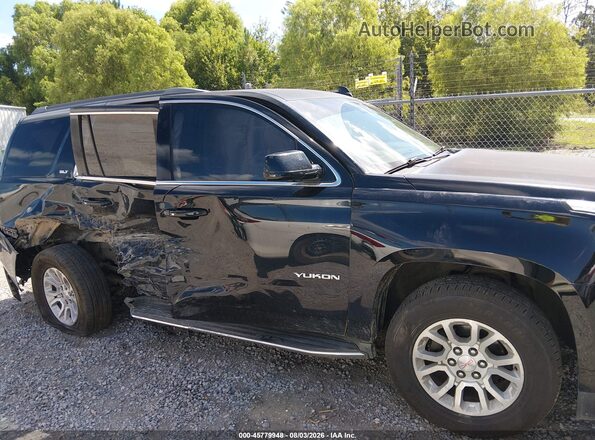 1GKS1BKC9GR225407 2016 GMC YUKON Черный Вид задней части салона
