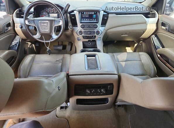 1GKS1BKC9HR195343 2017 GMC YUKON Black Widok deski rozdzielczej