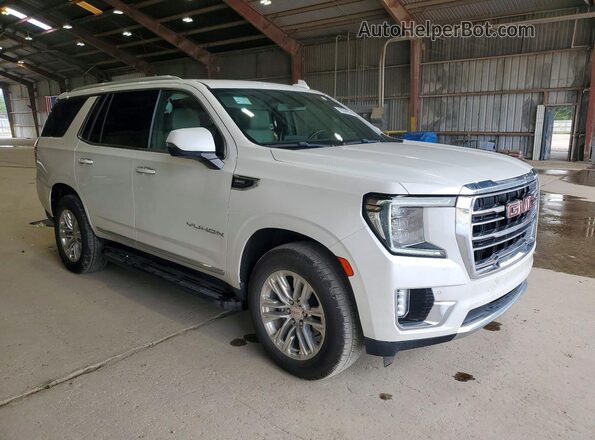 1GKS1BKD4MR362016 2021 GMC YUKON White Передня права чверть