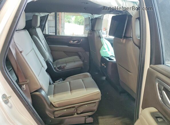 1GKS1BKD4MR362016 2021 GMC YUKON White Вид задніх сидінь