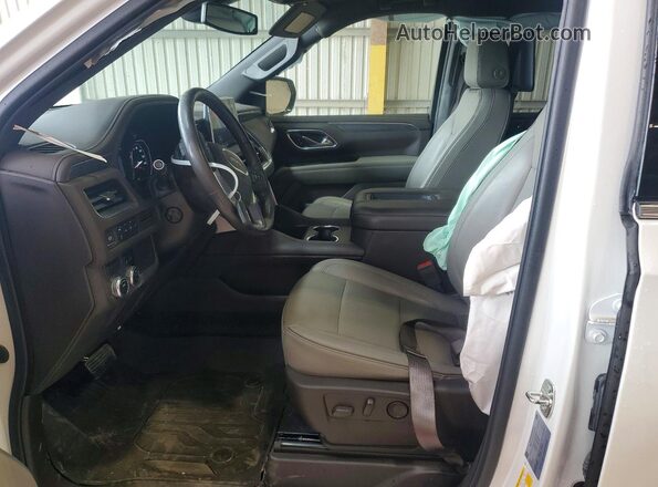 1GKS1BKD4MR362016 2021 GMC YUKON White Вид салону спереду