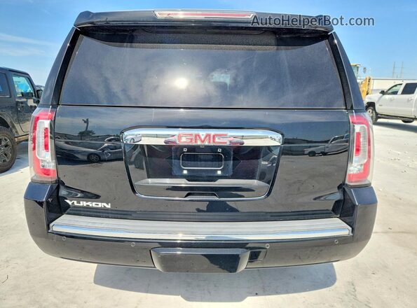 1GKS1CKJ7GR182061 2016 GMC YUKON Black Widok z tyłu