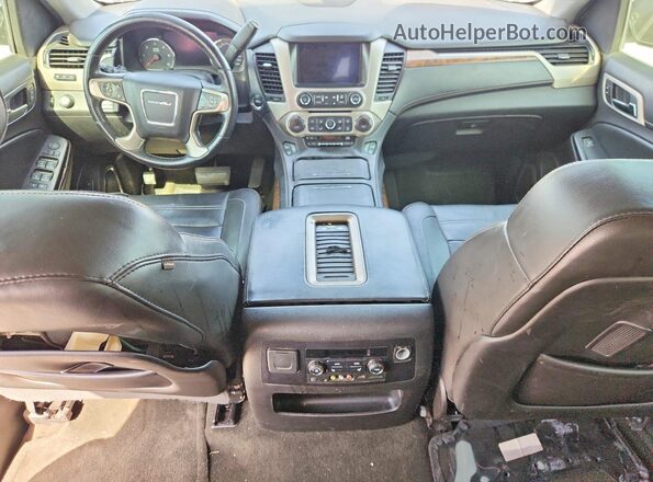 1GKS1CKJ7GR182061 2016 GMC YUKON Black Widok deski rozdzielczej