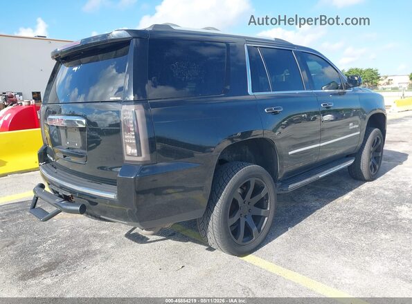 1GKS1CKJOGR110795 2016 GMC YUKON Черный Задняя правая четверть