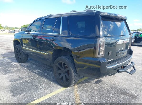 1GKS1CKJOGR110795 2016 GMC YUKON Черный Задняя левая четверть