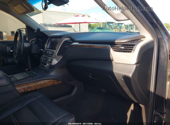 1GKS1CKJOGR110795 2016 GMC YUKON Черный Вид салона спереди