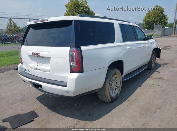 1GKS1GKC3JR317035 2018 GMC YUKON Белый Задняя правая четверть