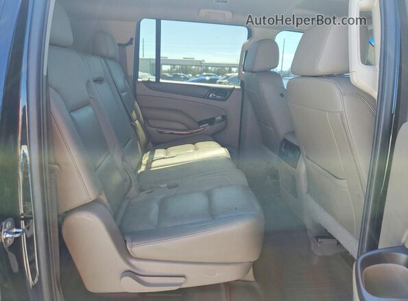 1GKS1GKC3JR384587 2018 GMC YUKON Black უკანა სალონის ხედი