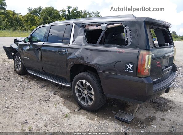 1GKS1GKC7HR215344 2017 GMC YUKON Gray Задня ліва чверть