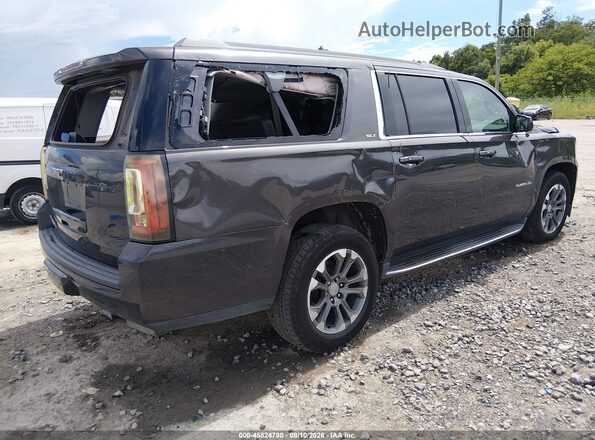 1GKS1GKC7HR215344 2017 GMC YUKON Gray Задня права чверть