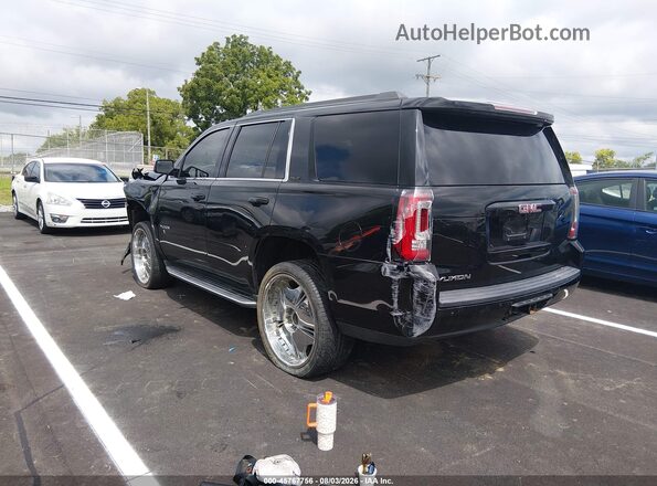 1GKS2AKC2GR346013 2016 GMC YUKON Black Հետևի ձախ